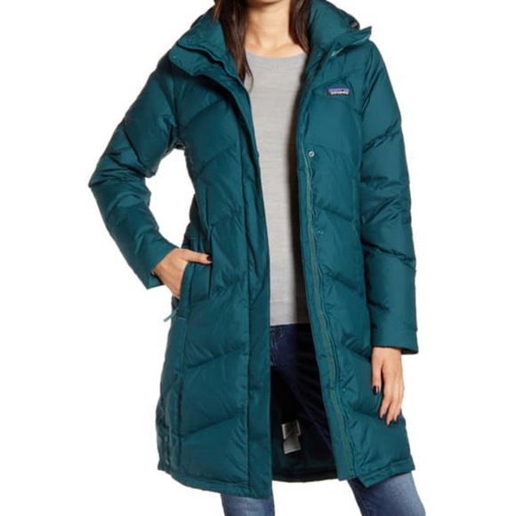 Patagonia Down With It Hooded Parka In 